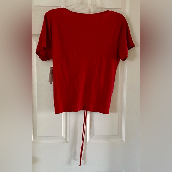 #114 ABOUND Drawstring Ruched Top - Picture 5 of 6